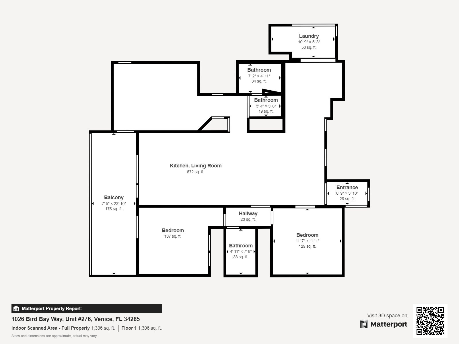 Measurements - 1026 Bird Bay Way