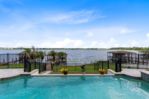 Pool with Lake View