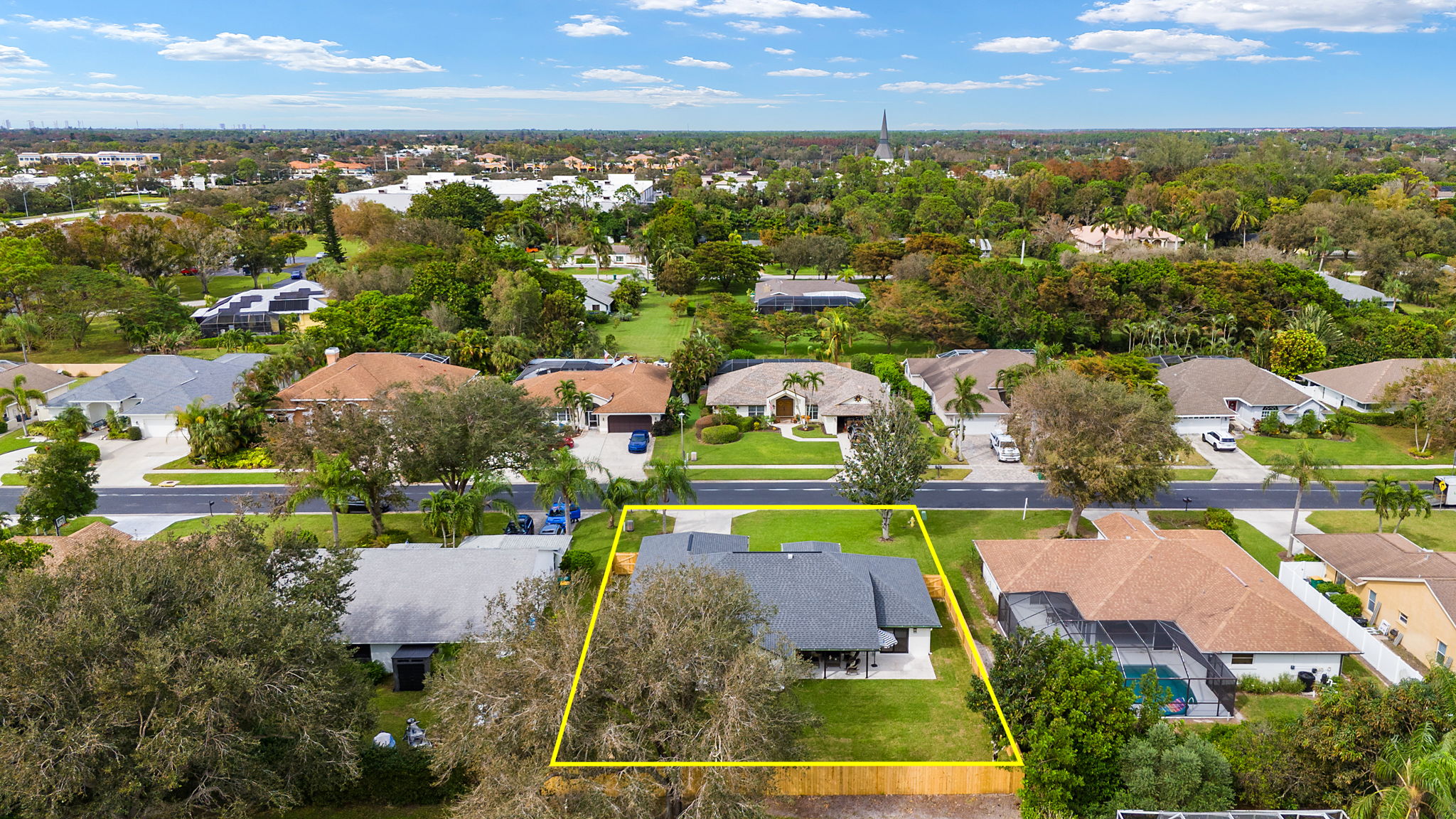 Aerial Rear Exterior 2 of 2 -Lot Lines