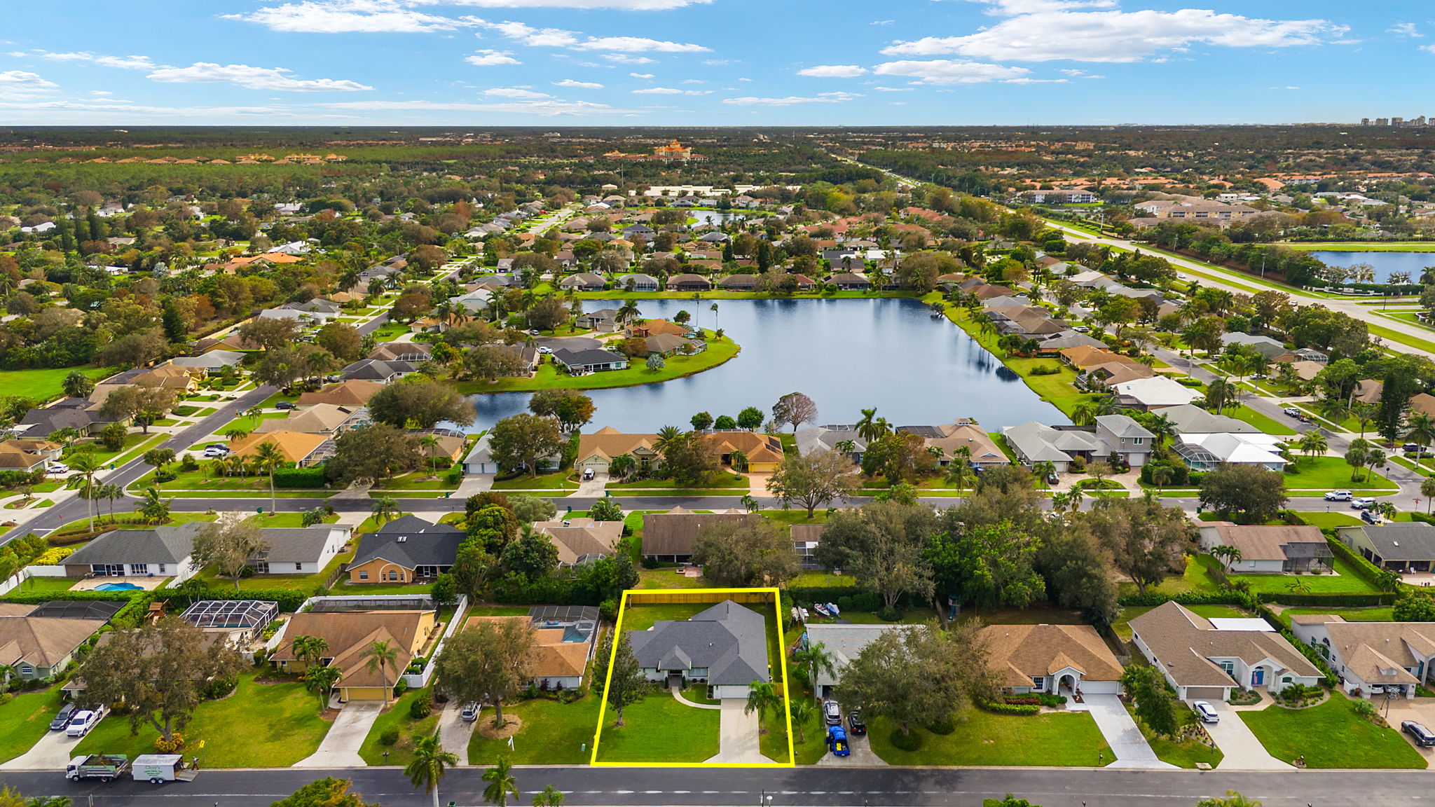 Aerial Front Exterior 4 of 4 -Lot Lines