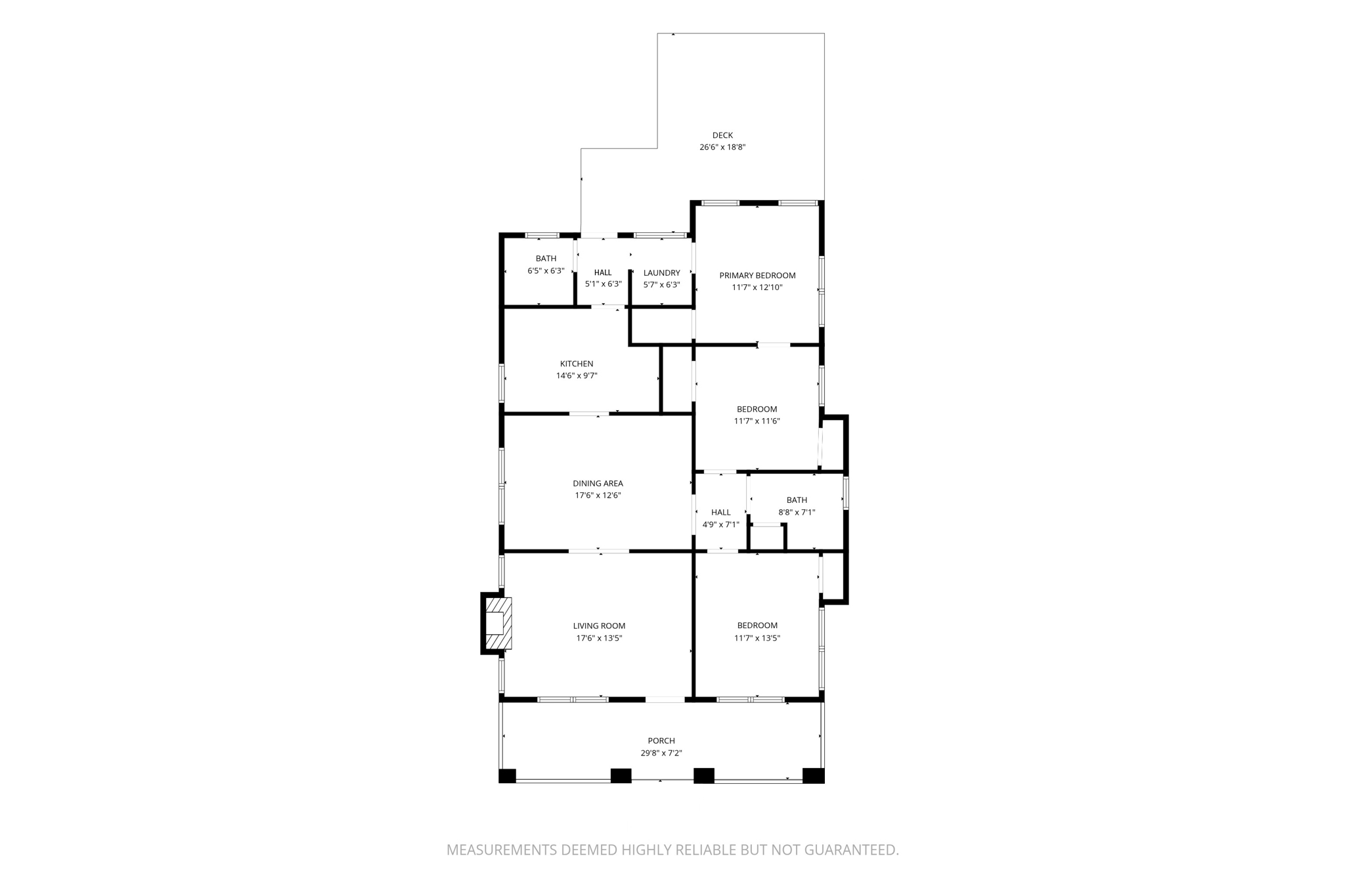 Floor Plan - 1029 E Powhatan Ave, Tampa, FL 33604
