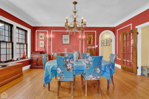 Second floor dining room