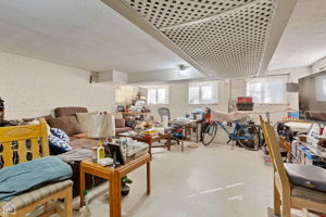 Open space in basement, ready to be duplexed from first floor!