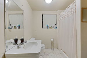 Third full bath, located in basement