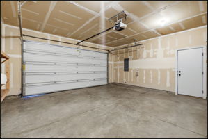 2 Car Garage with 8' Garage door
