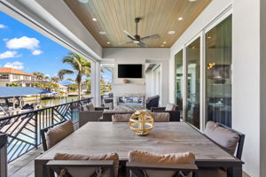 Exterior sitting area