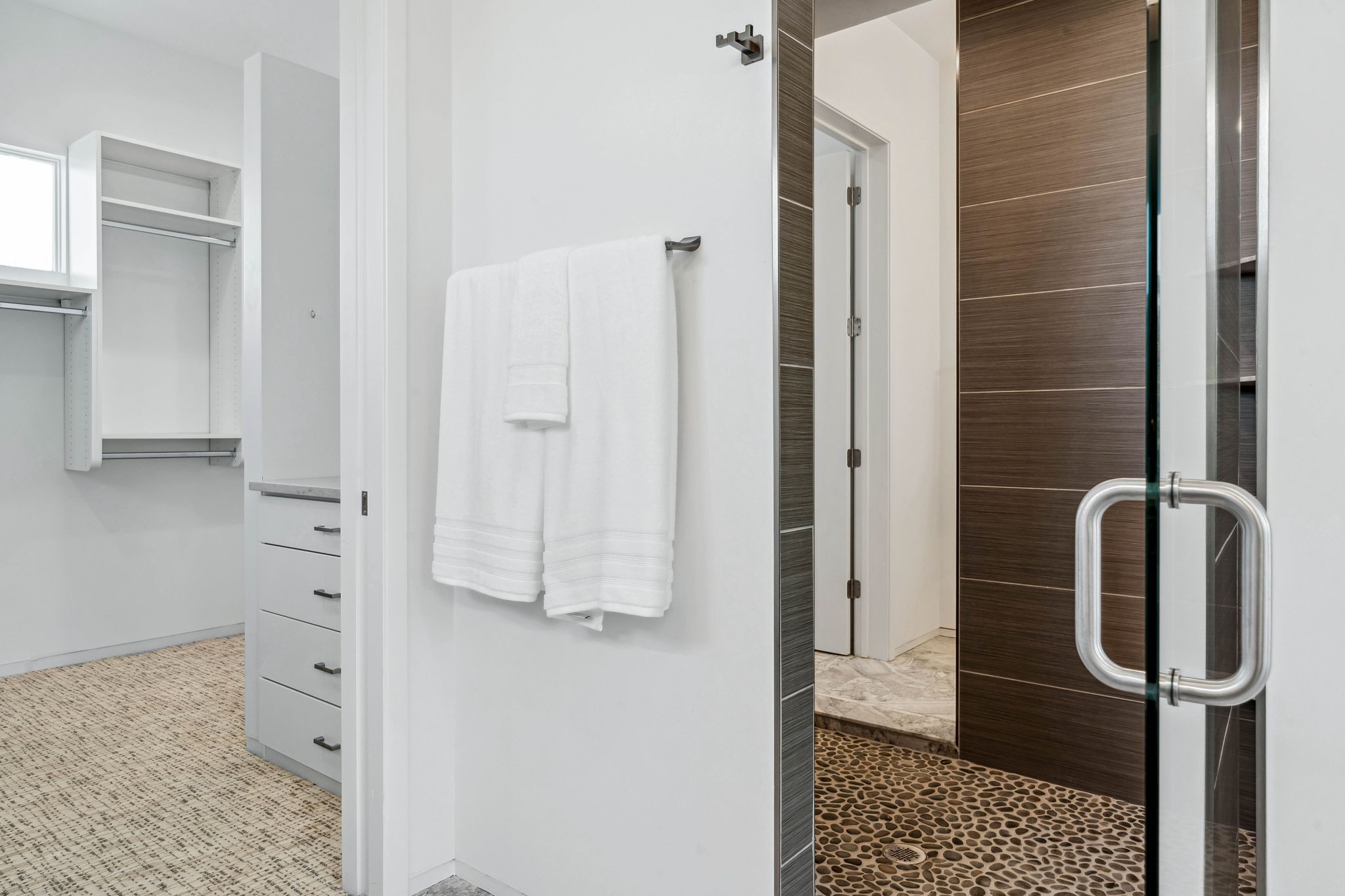 Owners Bath Shared Shower