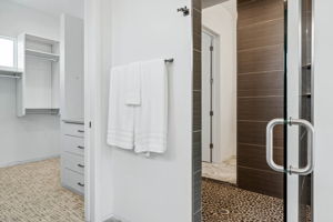 Owners Bath Shared Shower