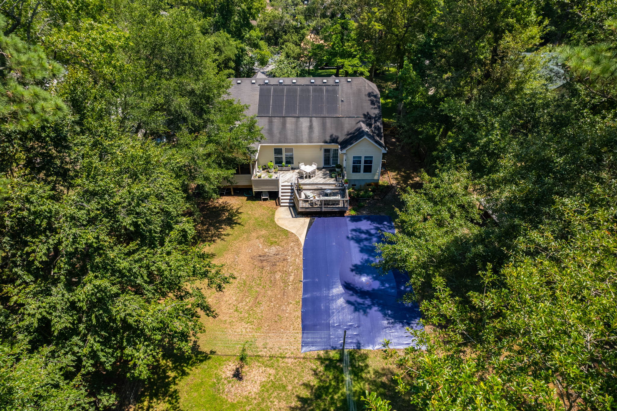 103 Duck Woods Dr | Aerial Rear Overview