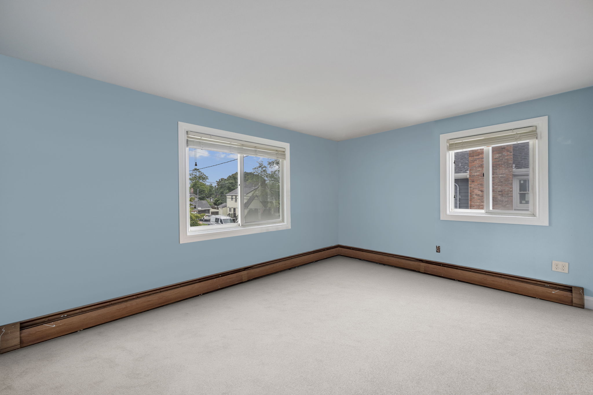 Rendering empty bedroom