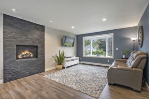 Living Room with Fireplace