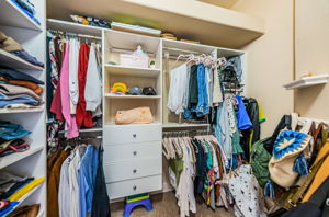 Upper Level Guest Bedroom Walk-in Closet