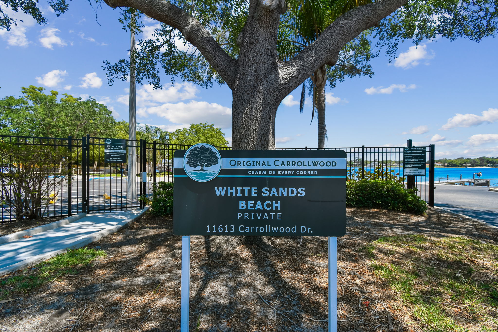 White Sands Beach — private, 11613 Carrollwood Dr