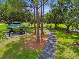 Original Carrollwood Park — pavilion and paths