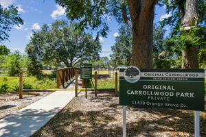 Original Carrollwood Park — private