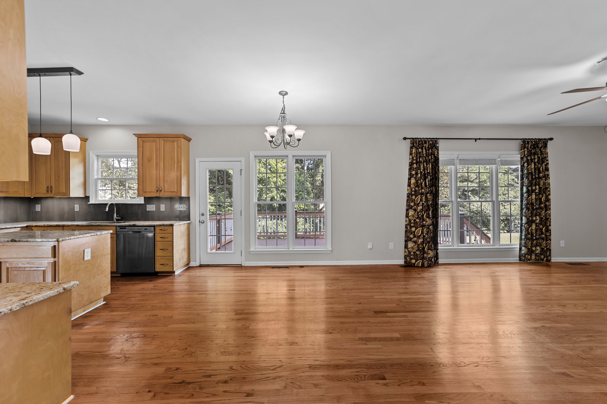 Breakfast area off the kitchen