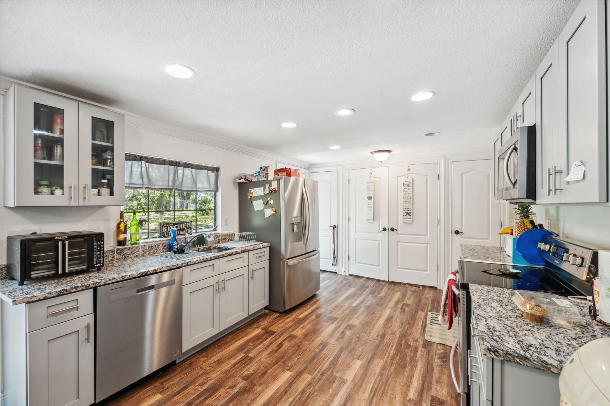spacious kitchen