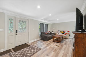 Livingroom to front door