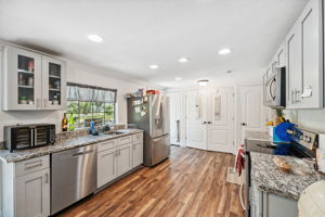 spacious kitchen