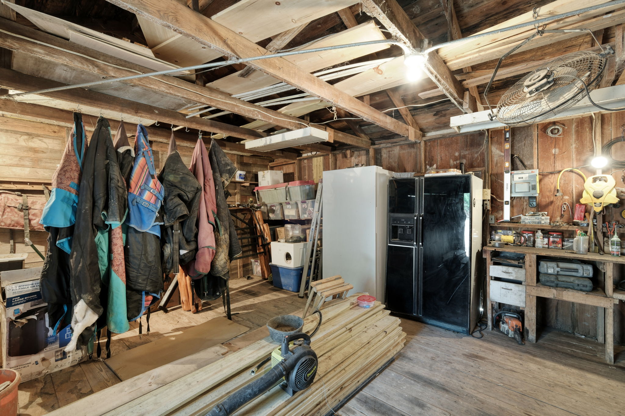 Interior of Barn