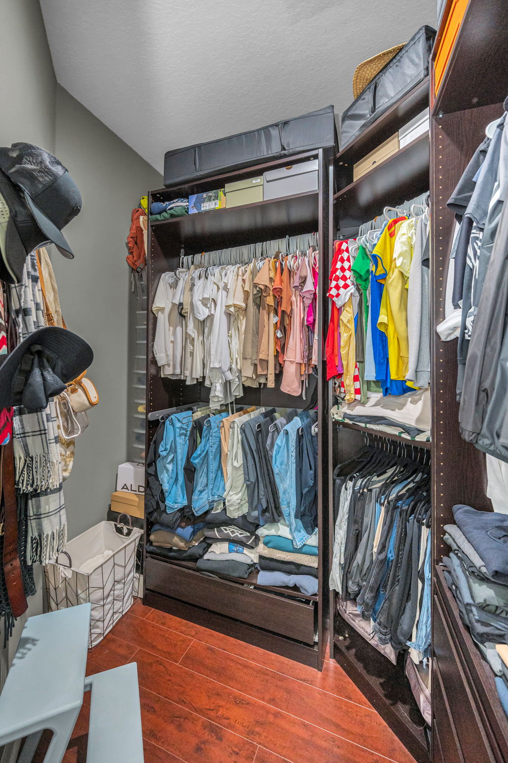 First Floor Primary Bedroom Walk-in Closet