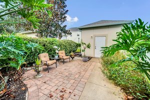 Rear Private Courtyard