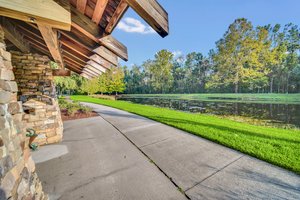 Sitting Area Near Pond