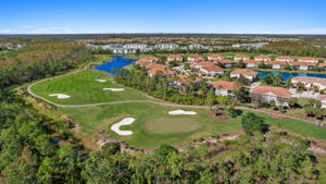 Aerial Golfcourse View