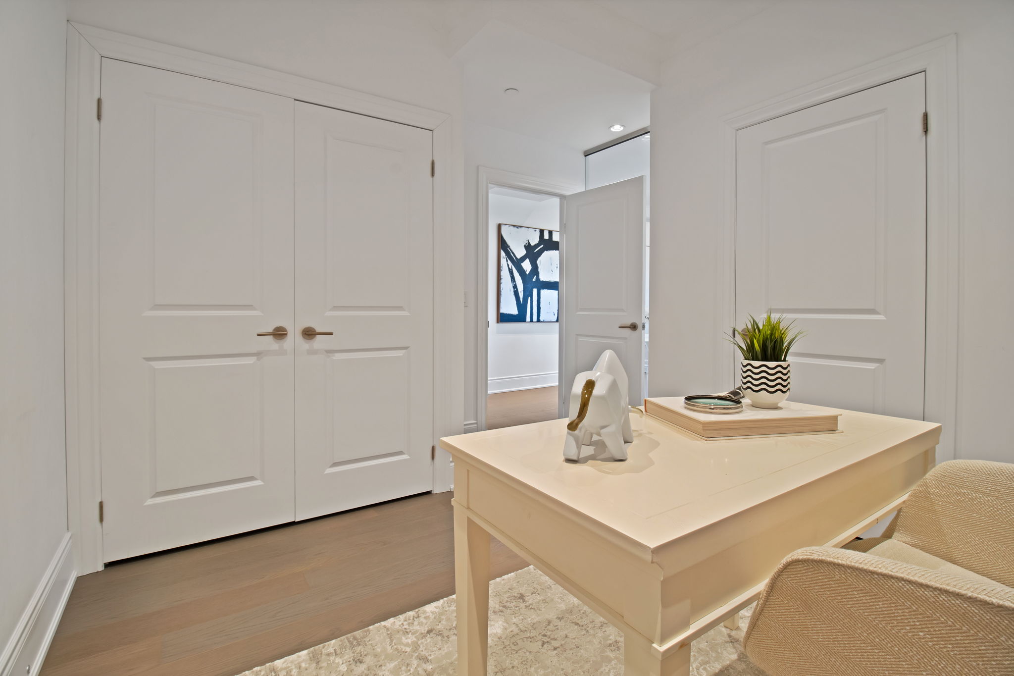 Double closet in both bedrooms