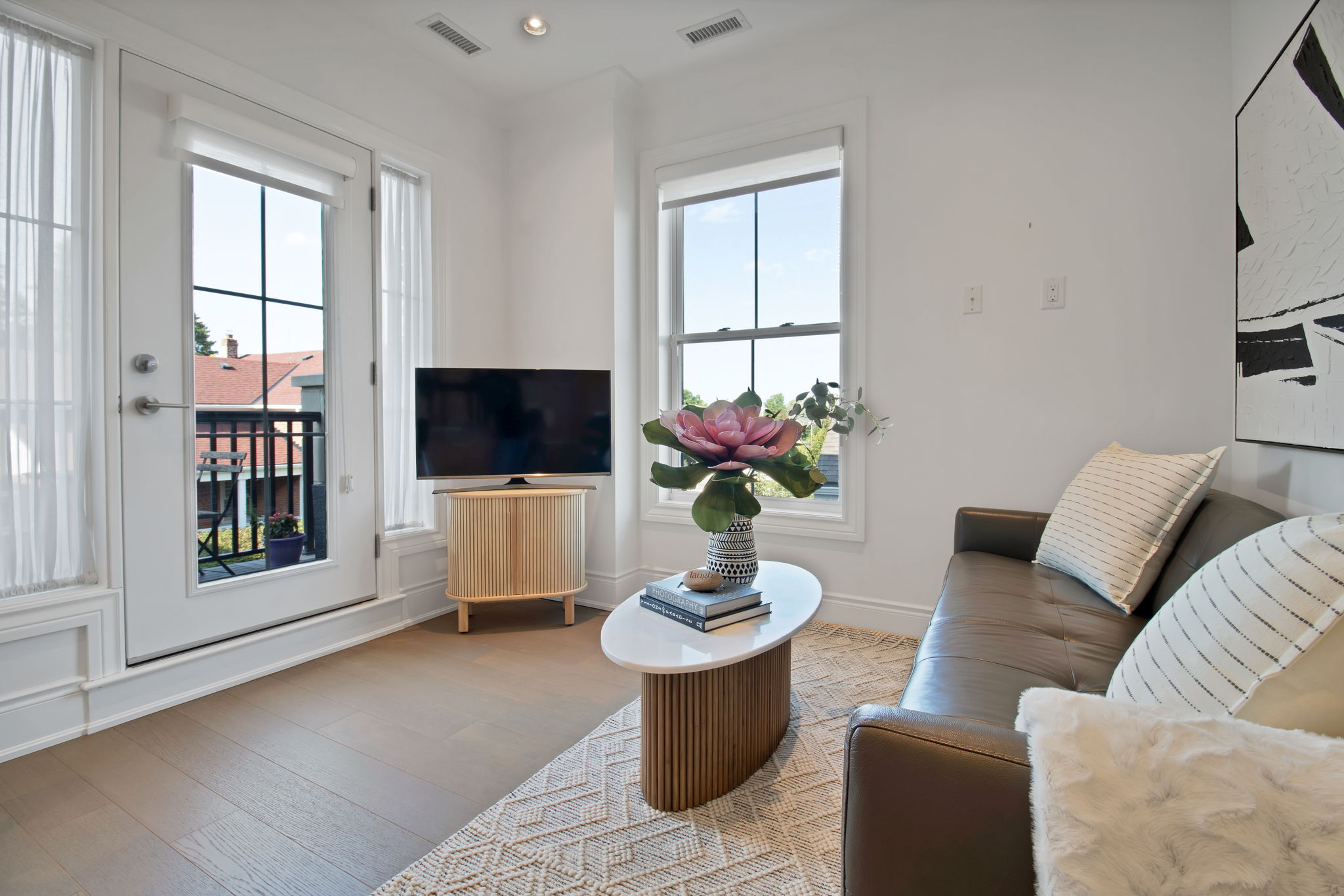 Walk-out to terrace from living room