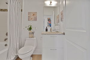 Second bathroom