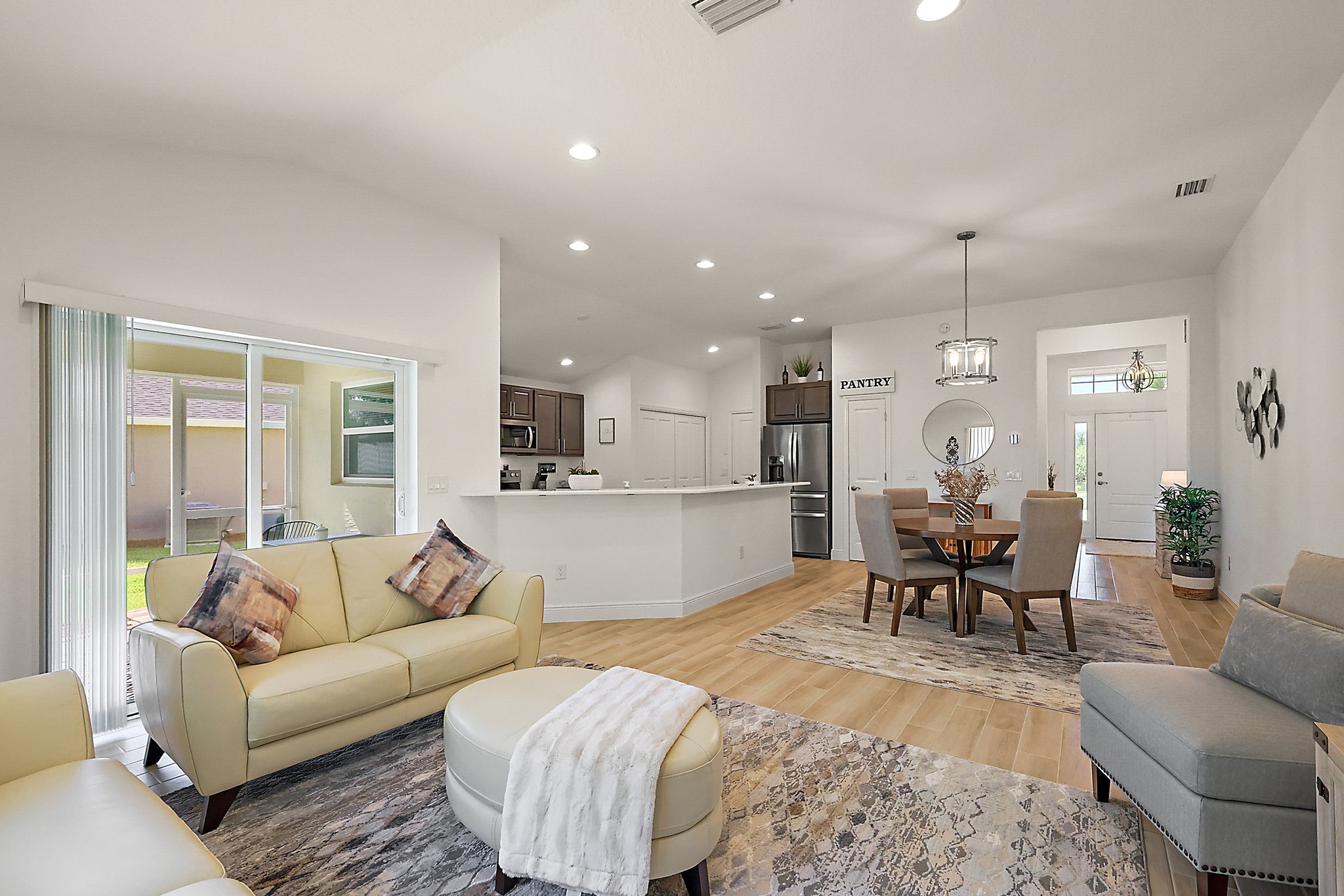 Living and Dining Rooms