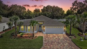 Twilight Front Elevation