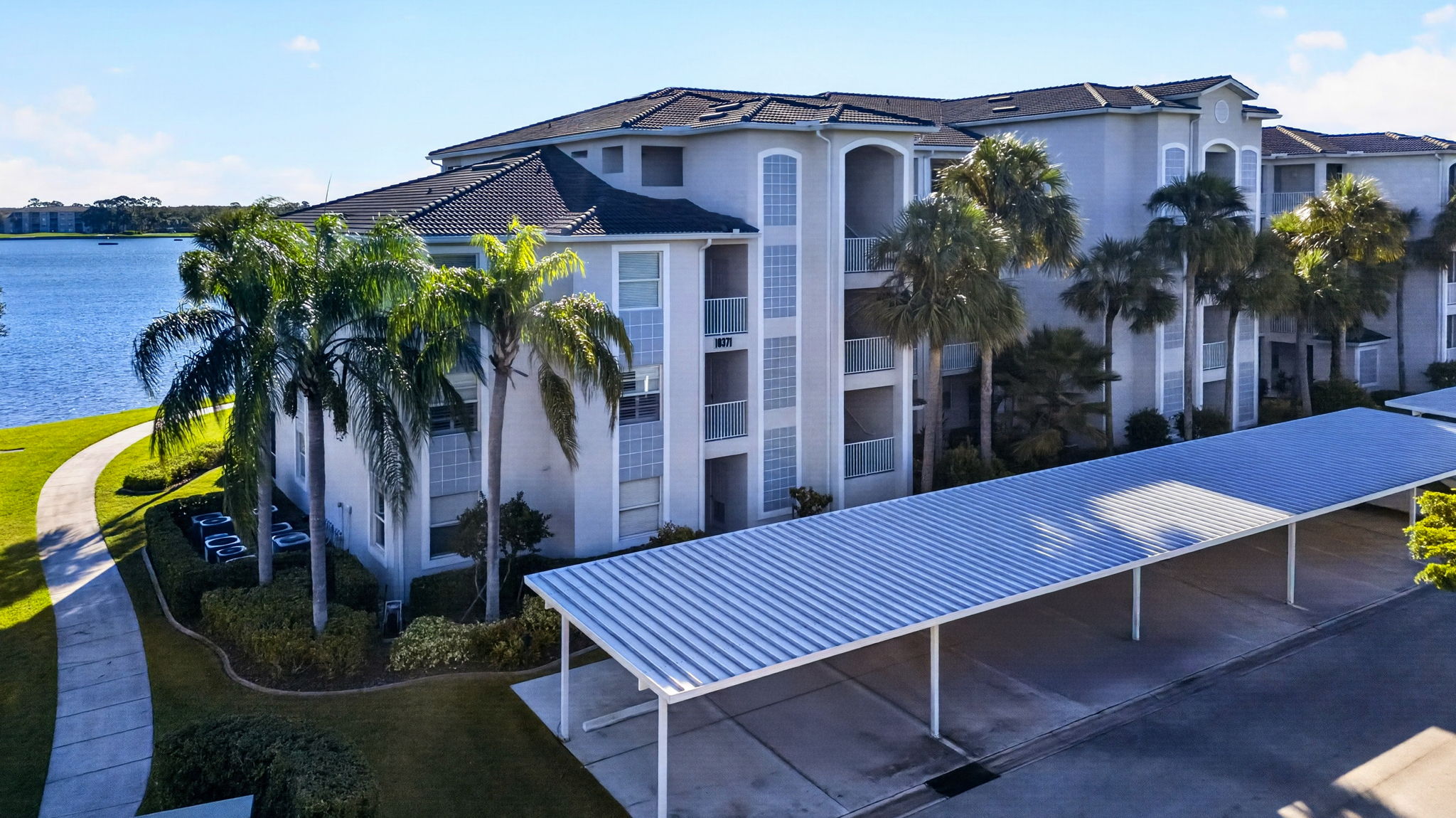 Aerial Front Exterior 1
