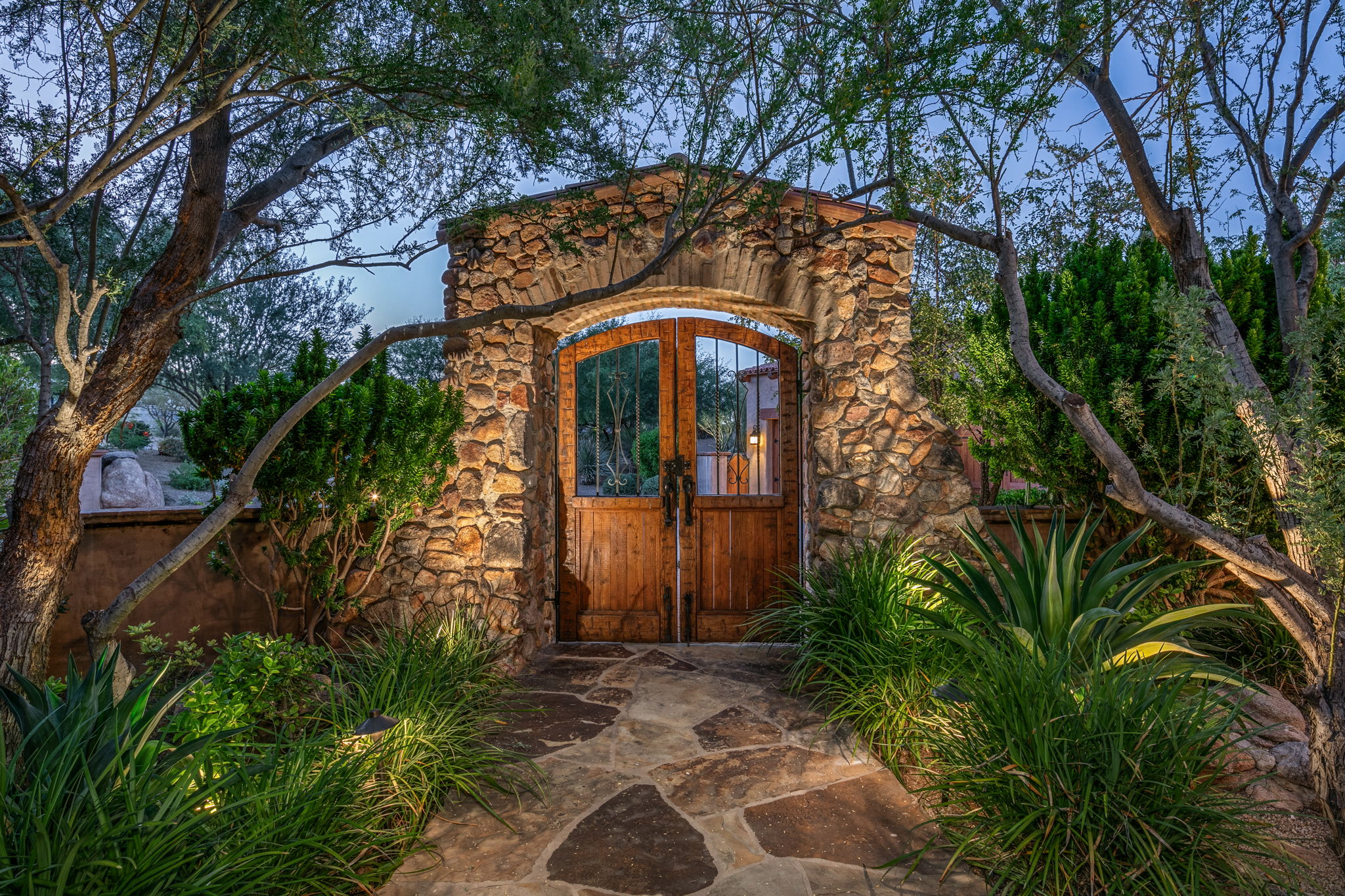 Front Court Yard Entry Way