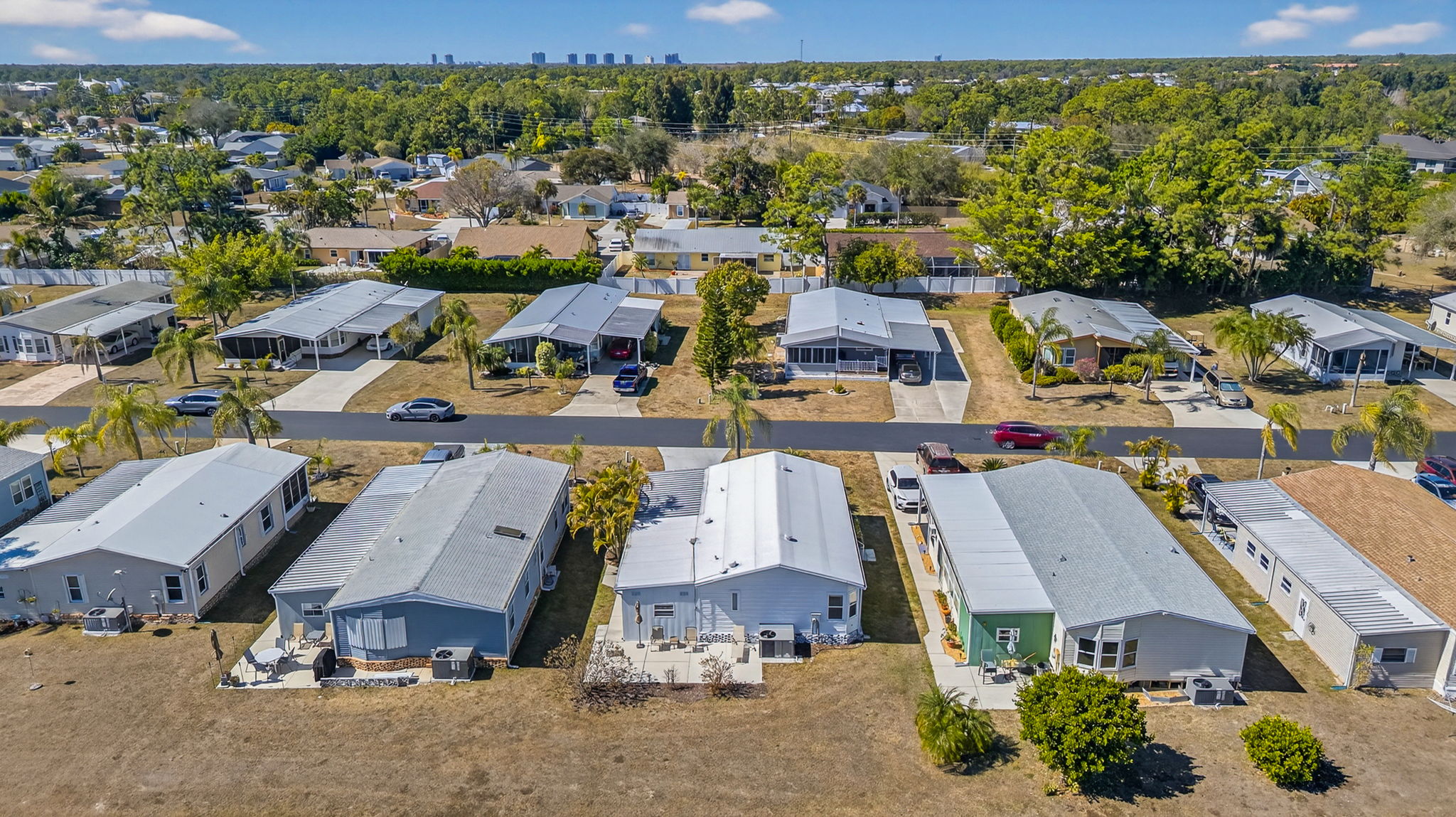 Aerial Rear Exterior