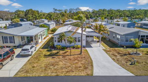 Aerial Front Exterior