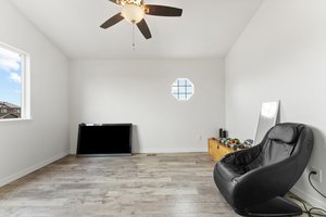 Upper Level Bedroom #4 with Walk-In Closet