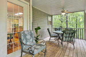 MAIN LEVEL SCREENED PORCH