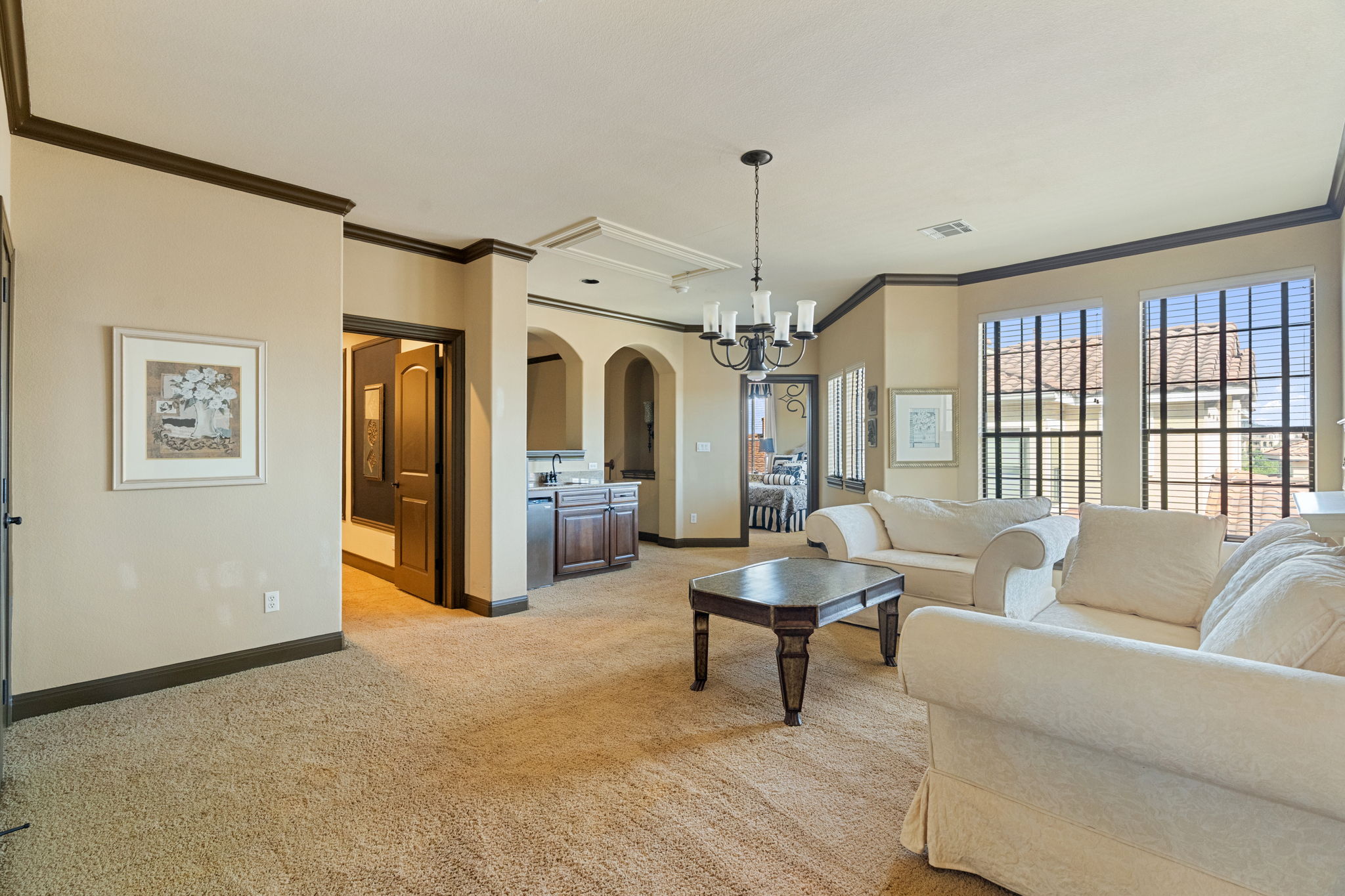 Game Room with Wet Bar