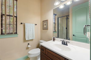 Bedroom 2 bathroom with walk-in shower