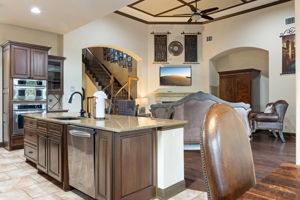 Built-in oven and microwave