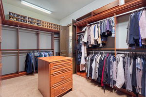 Primary bedroom closet