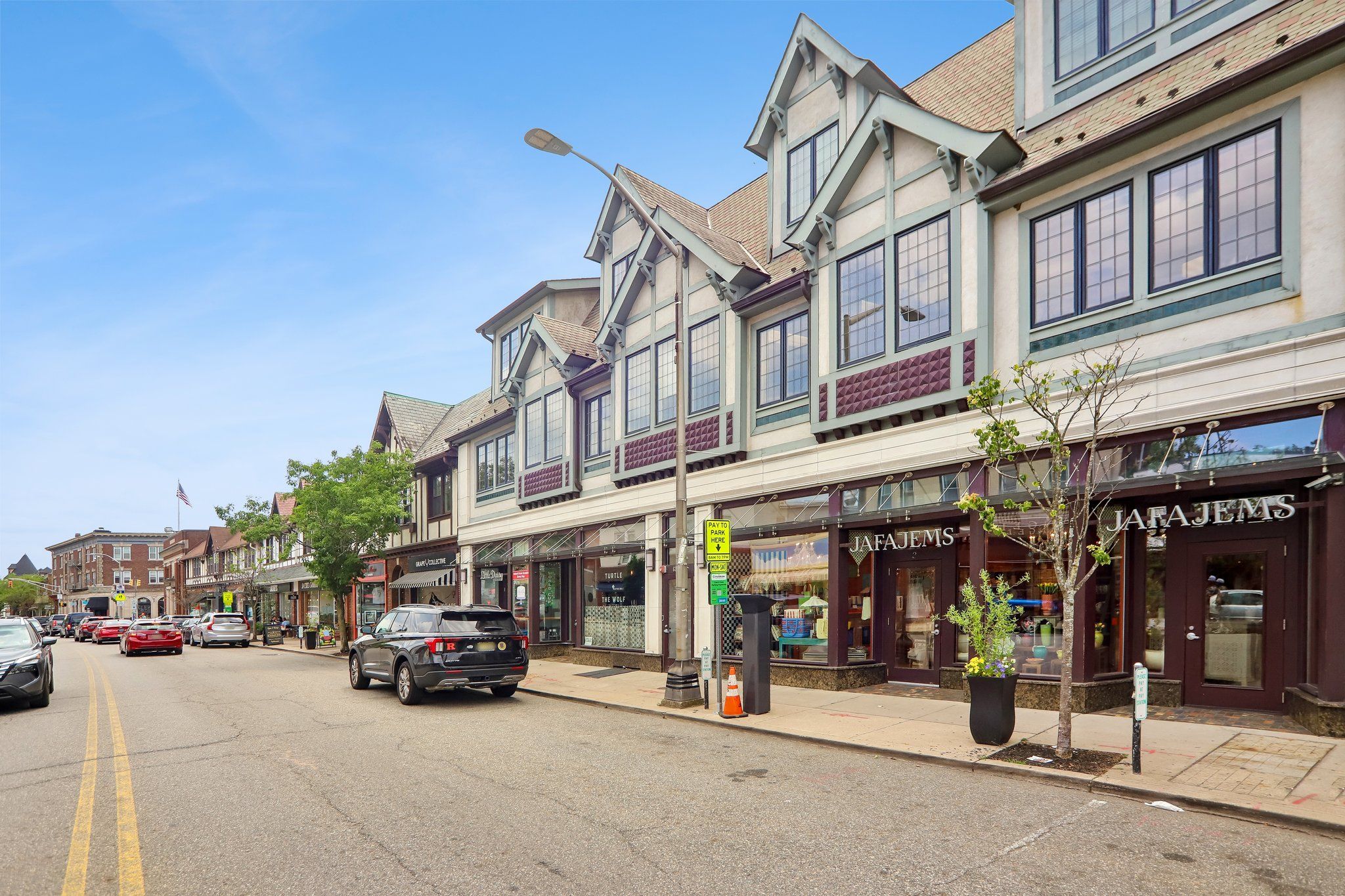 “Uptown,” also close, pairs village character with a terrific collection of restaurants, boutiques and local businesses.