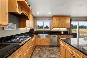 Enjoy beautiful ranch views while you cook