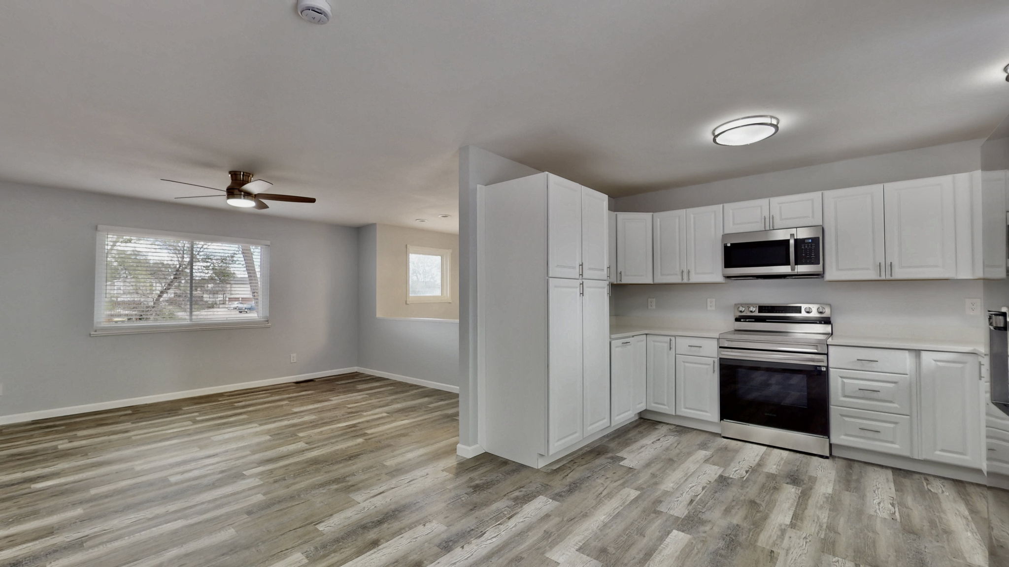 Updated Cupboards, Pantry, Quartz Countertop, New Appliances, Sink & Faucet