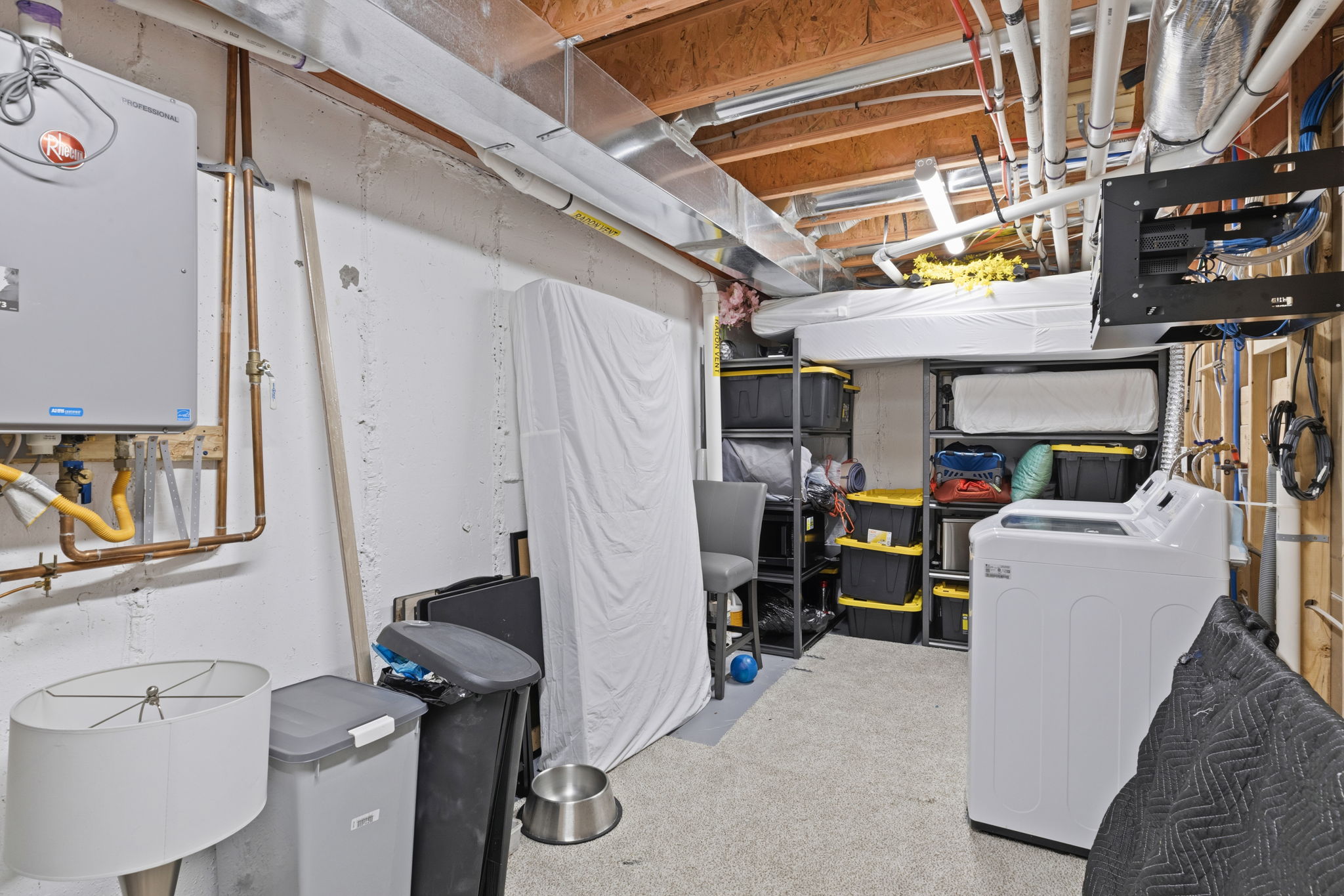 Basement - 2nd Laundry set up