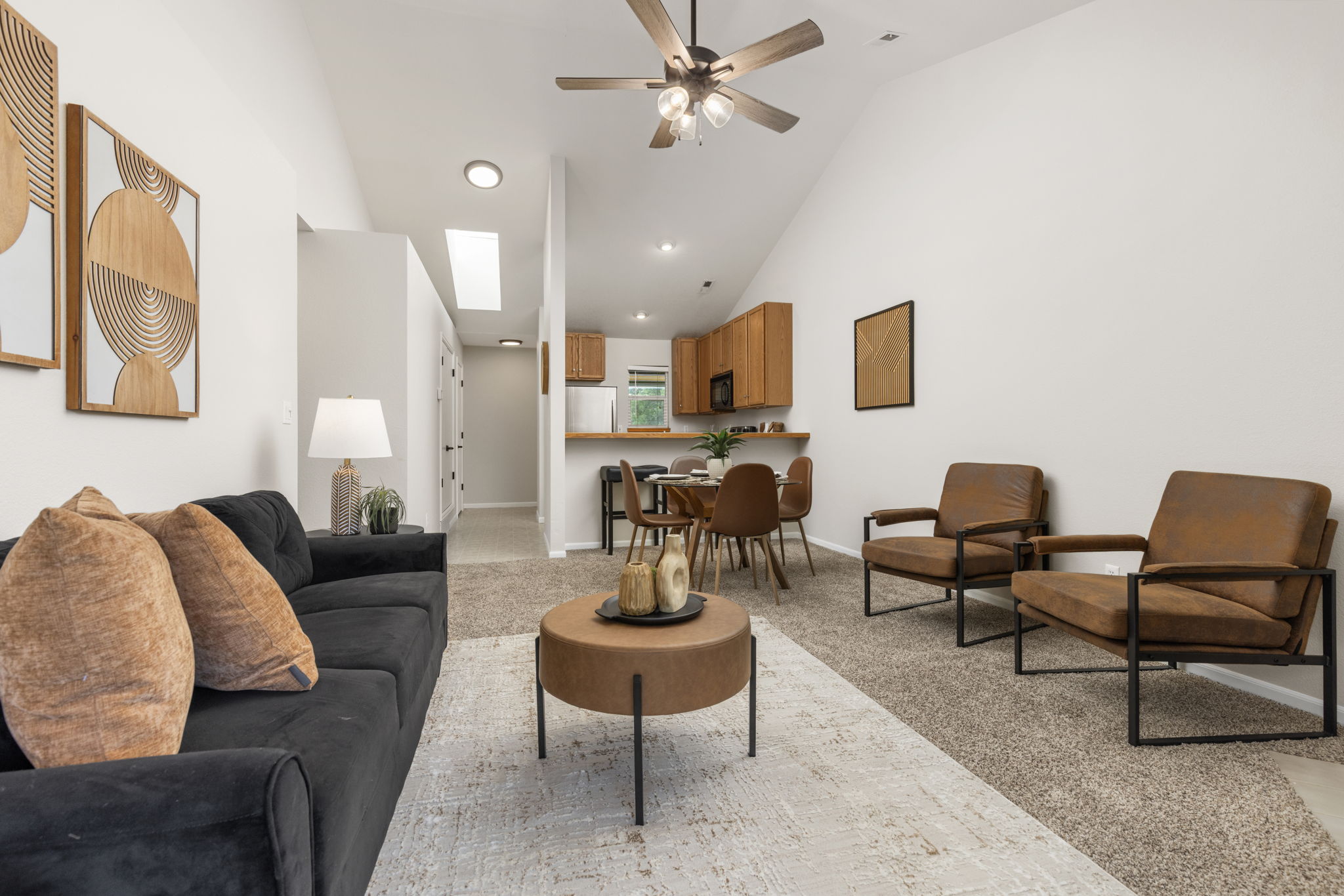 Wide Open Floorplan is Great for Entertaining