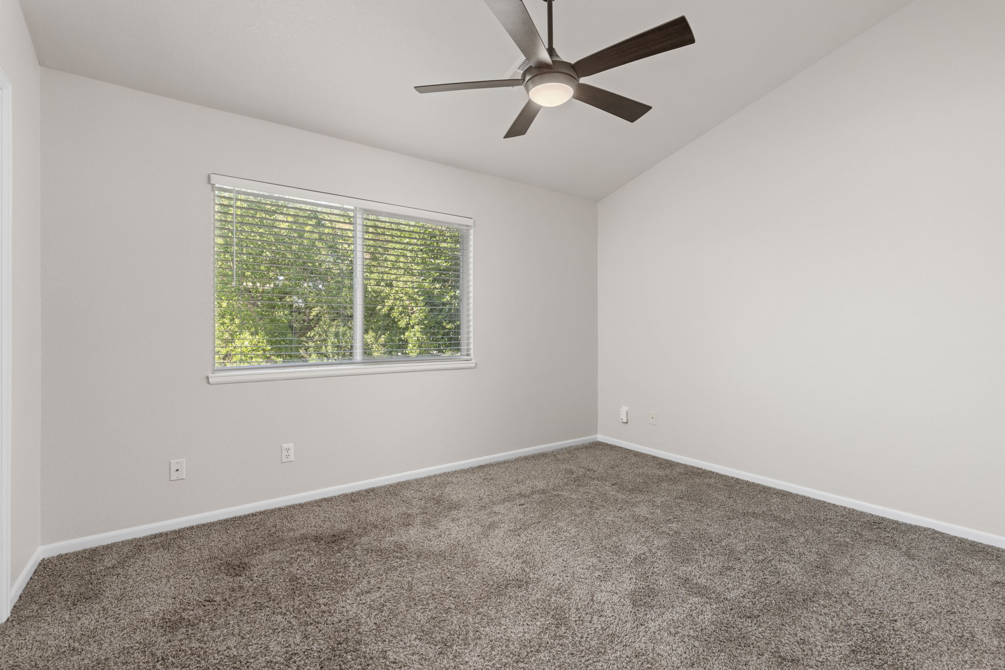 Huge Primary Bedroom with 11 Ft Vaulted Ceilings