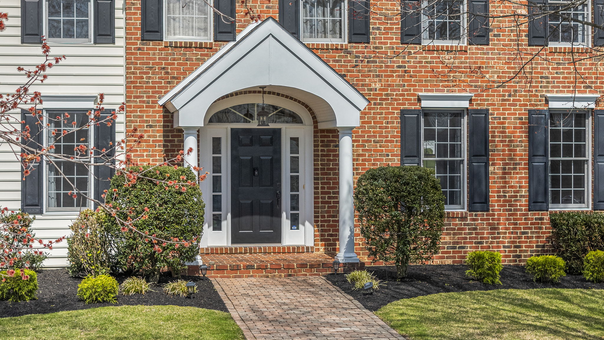 Covered Front Entrance